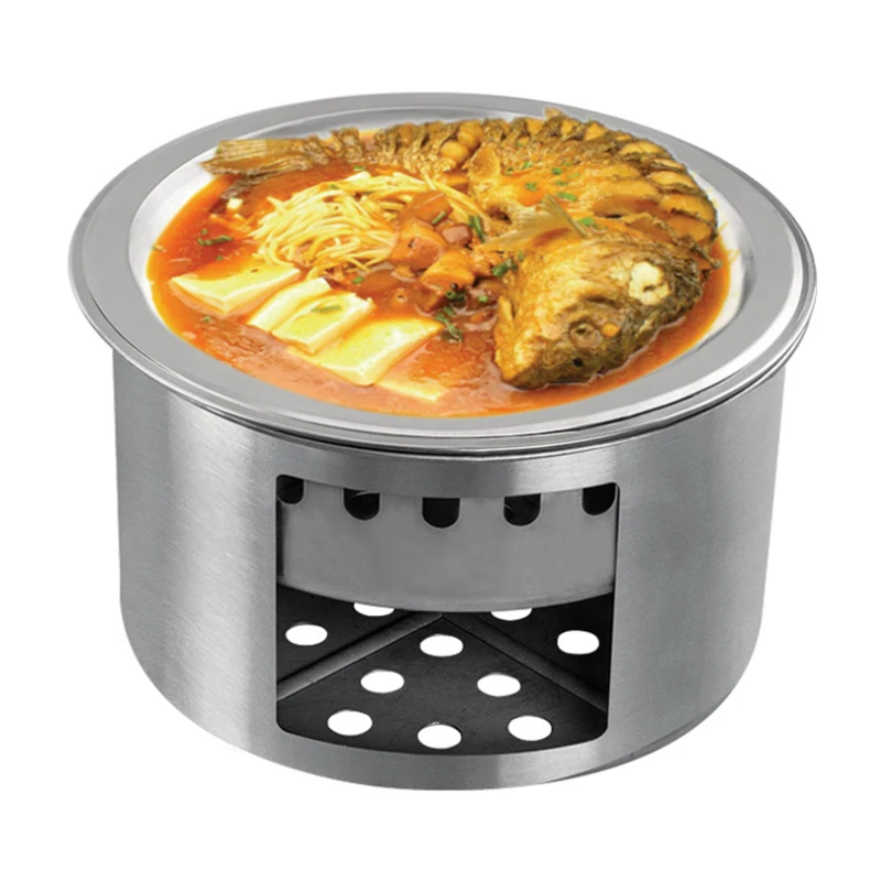 KA18 Multi-Purpose Fuel Stove Foldable Outdoor Firewoods Coal Camping Barbecue String Stew Whole Set Description of | Спорт и