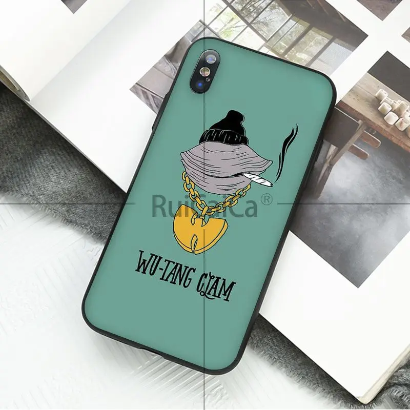 Ruicaica Wu-Tang Wu Tang Clan ультра ТПУ Мягкий силиконовый чехол для телефона Apple iPhone 8 7 6 6S Plus X