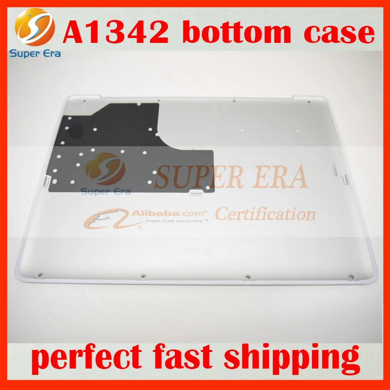 98%-99% для Apple MacBook A1342 Нижняя крышка корпуса белый 604-1033 2009 2010 год MC207LL/MC516LL/EMC2350 EMC 2395