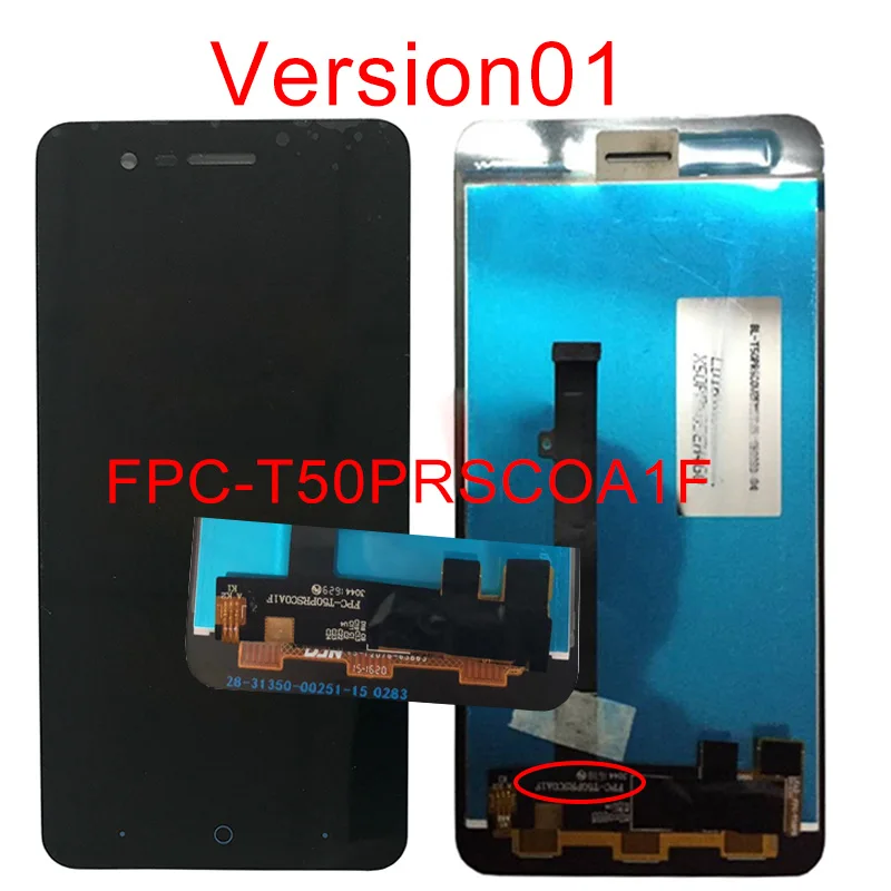 Новый 100% протестированный для ZTE Blade A510 ЖК-дисплей сенсорный экран сенсор