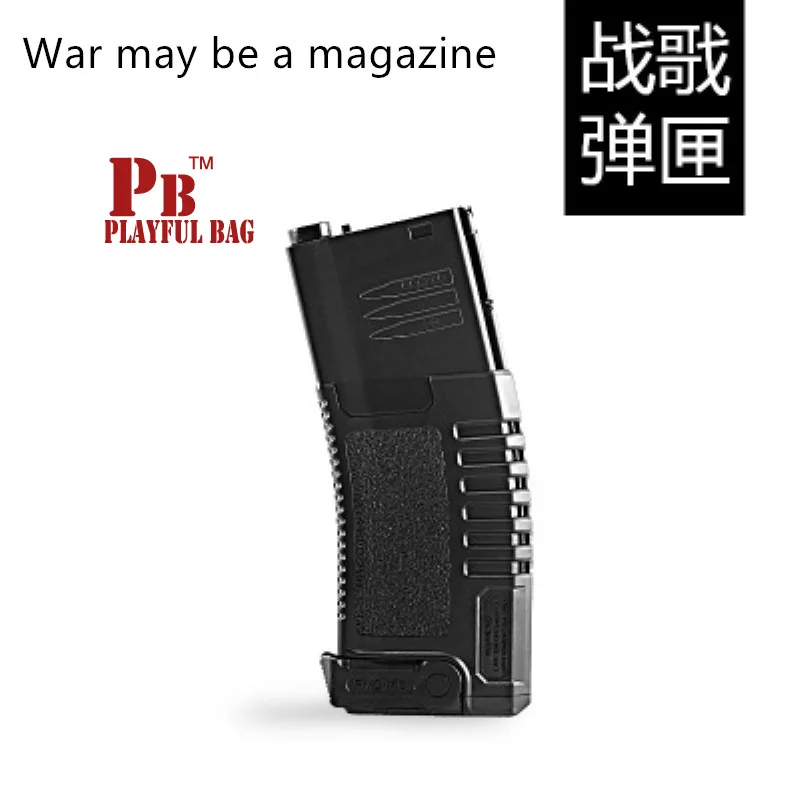 PB игривый мешок гель мяч пистолет журнал MK18 MKM2 AK JIN Ming/LEHUI/HK416 мА Le SCAR Secretary Jun Hui клипса барабан - Цвет: 1PCS