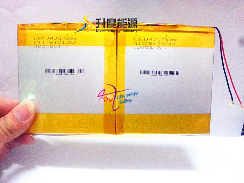 

3.7V lithium polymer batteries 4.5MM 105MM 186MM V972 V971 battery 12000mah 9 inch tablet PC battery 45105186