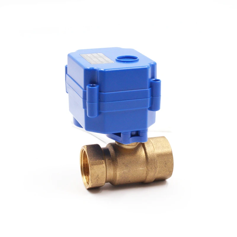 Двухсторонний латунный шаровой кран 1/2 cwx15n ac220v cr03 dn15 Bsp/npt для промышленного