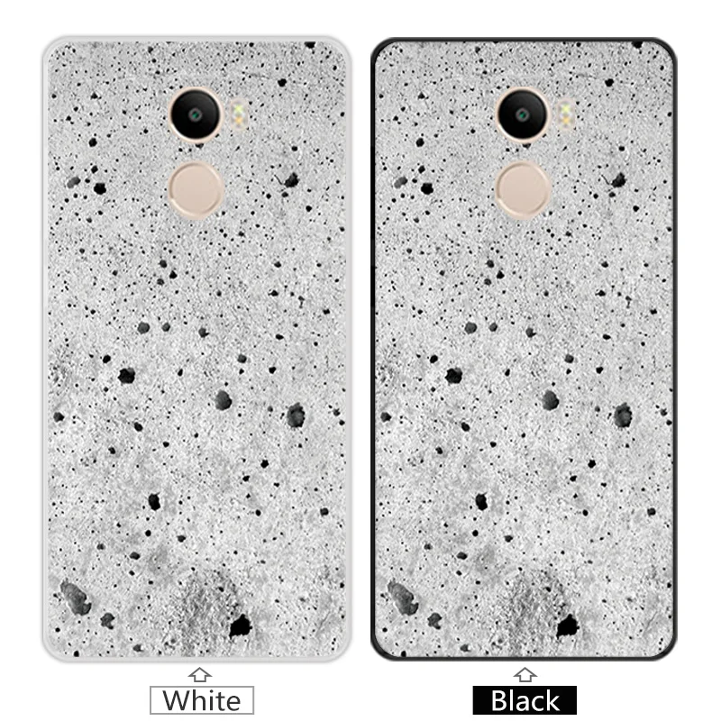 for Xiaomi Redmi 4 5.0 inch Transparent TPU Hongmi Slim Silicone Customize Redmi4 Landscape Back Cover |