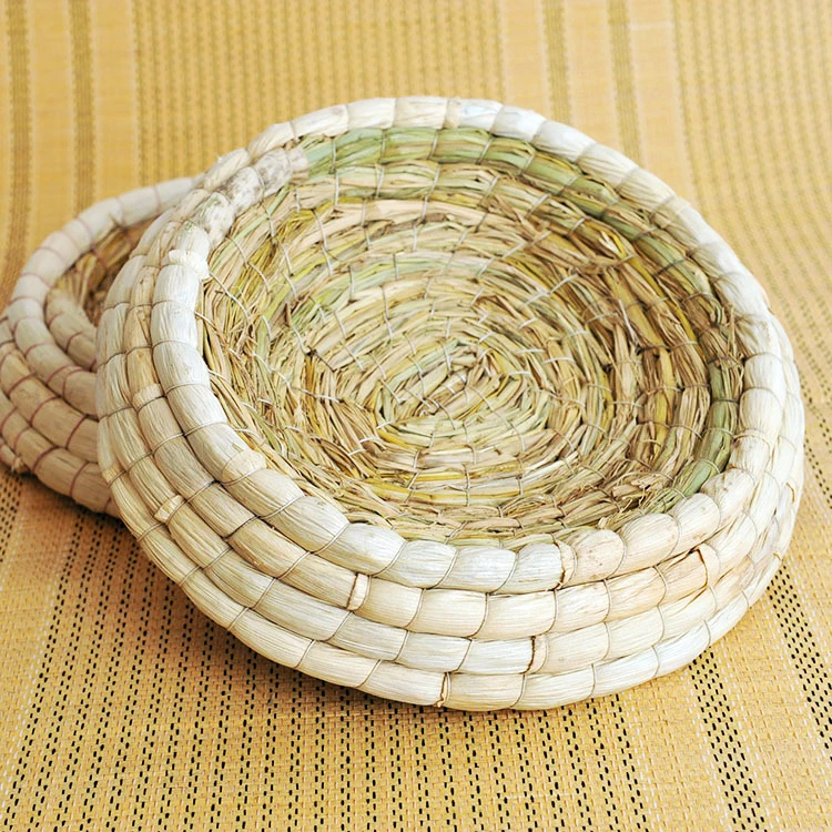 Hamster Cage bird toys Handmade straw dove nest Corn fur Pet Bedtoys for hamsters Totoro Dove Guinea pig Rabbit House | Дом и сад