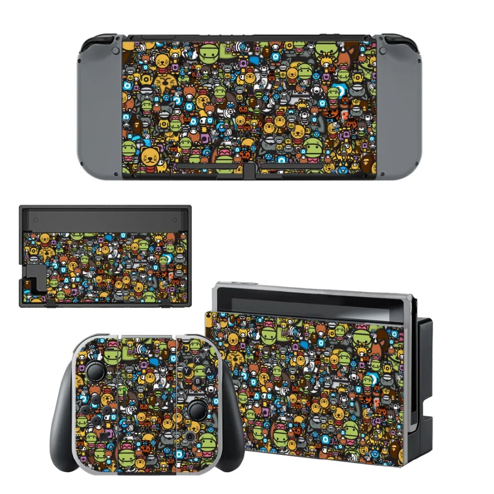 The Elder Scrolls V SkyrSkin наклейка vinilo для NintendoSwitch наклейка s скины для Nintend Switch NS консоль Joy-Con контроллеры