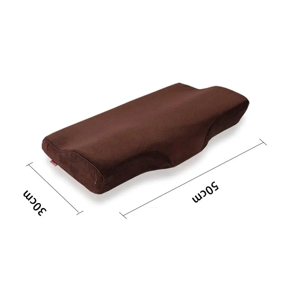 Memory Foam постельные принадлежности защитная подушка для шеи медленный отскок Подушка-бабочка здоровья затылочный шейный размер в 50*30 см