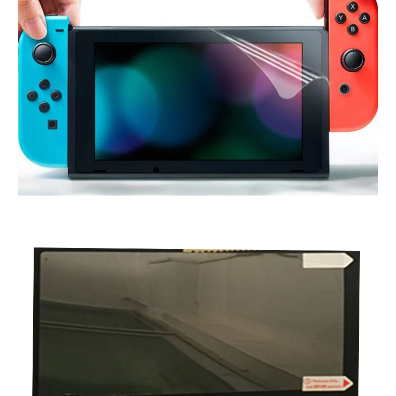 Прозрачная защитная пленка для консоли Nintendo Switch NS | Электроника