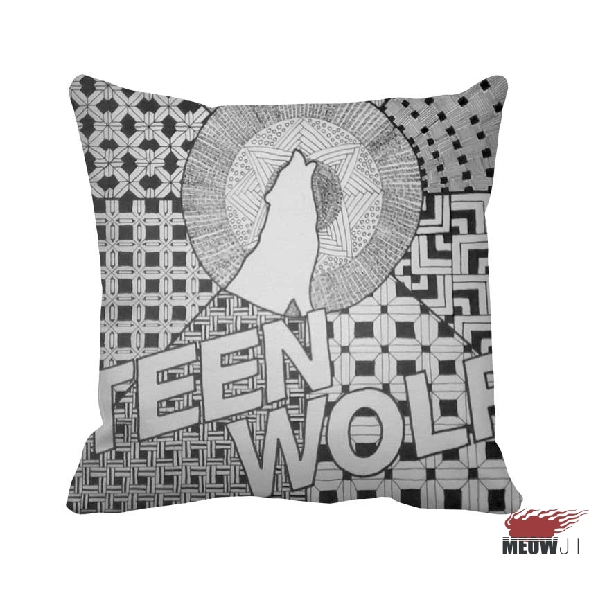 Наволочка для подушки с волком-подростком разных размеров Бесплатная доставка |