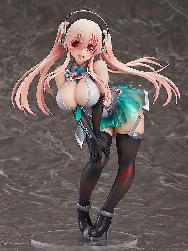 20cm Super Sonico the Animation Racing girl Action Figure Collectible Movie Anime Character Model Toys doll toy gift | Игрушки и хобби
