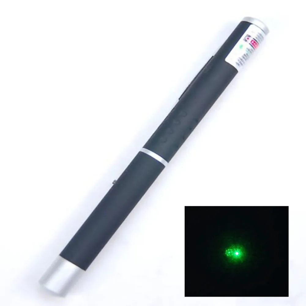 Зеленая лазерная указка с подарочной коробкой лазерный фонарик (2xaaa)|laser eye wrinkle