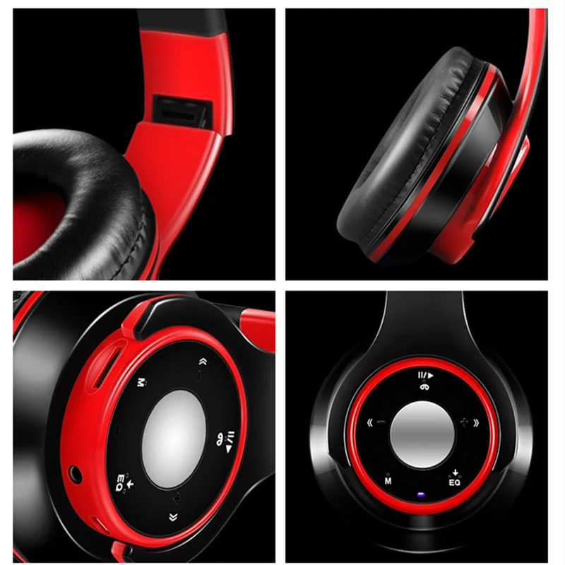 Наушники Tourya с Bluetooth беспроводные наушники микрофоном и низким басом гарнитура