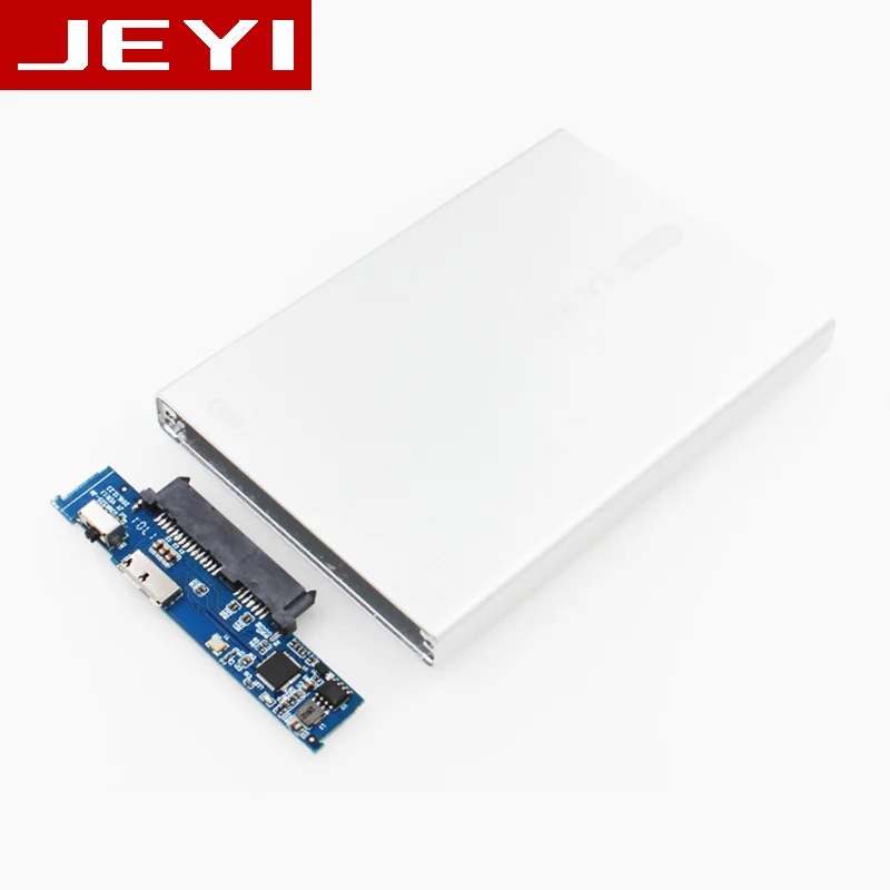 JEYI Q5w 2,5 Мобильный HDD SSD BOX USB3.0 отделка все алюминиевые SATA3 скорость 9,5 мм или 7 мм жесткий диск Встроенный переключатель защиты записи