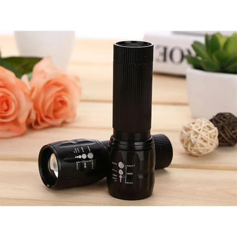 HobbyLane Outdoor Portable Strong Light LED Flashlight Telescopic Focusing Torchtorch AAA Rechargeable Battery | Лампы и освещение