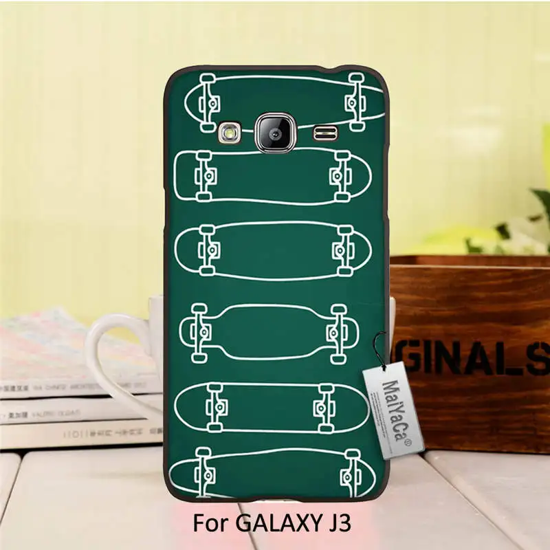 Pattern ПК Жесткий Черный Телефон Аксессуары Cove Для GALAXY J3 дело Океан книг бабочка |