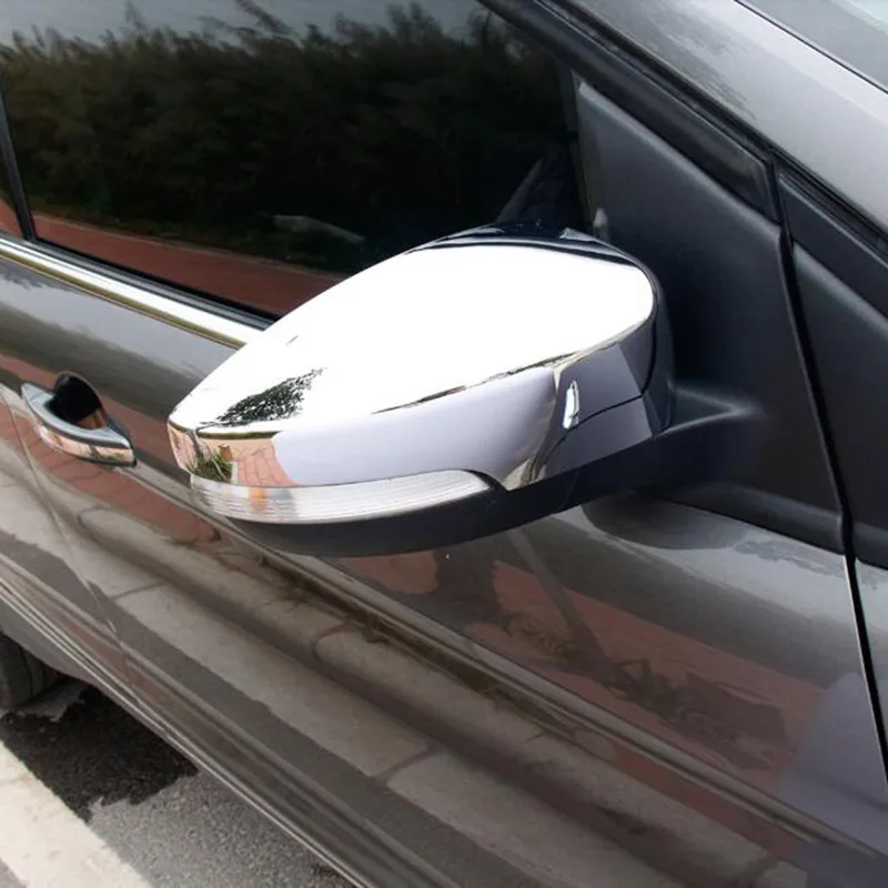 ABS Боковых Зеркалах крыло зеркало случаях Декоративные наклейки для FORD KUGA Побег