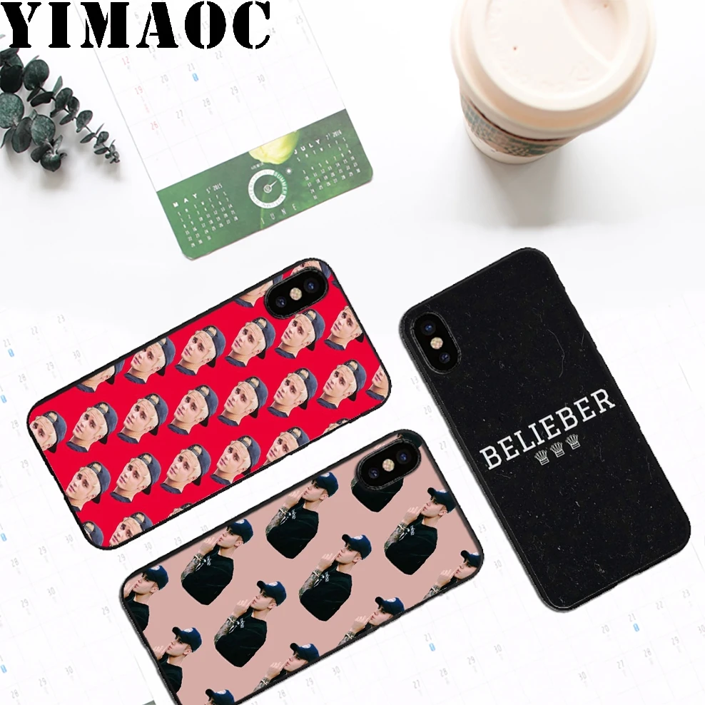YIMAOC Джастин Бибер застенчивый мальчик Мягкий силиконовый чехол для iPhone 11 Pro Xr Xs Max