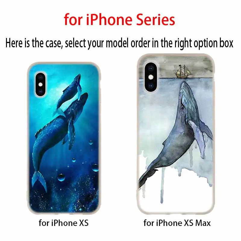 Чехлы для телефонов силиконовый мягкий чехол iPhone 11 Pro X XS Max XR 6 6S 7 8 Plus 5 4S SE акварель