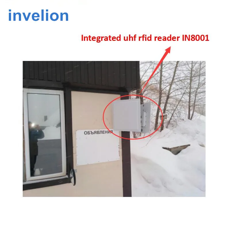 Радиус считывания 1 15 м uhf rfid считыватель антенн все в одном антенный для контроля