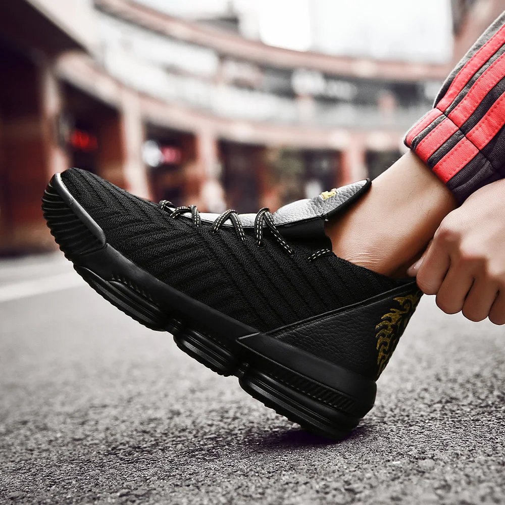 High Ankle Basketball Shoes Men Women Cushioning Breathable Basketball Sneakers Anti-skid Training Boots Outdoor Man Sport Shoes