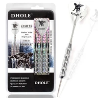 cuesoul dhole series unique 24 grams dart barrels steel tip darts with black aluminum shaft