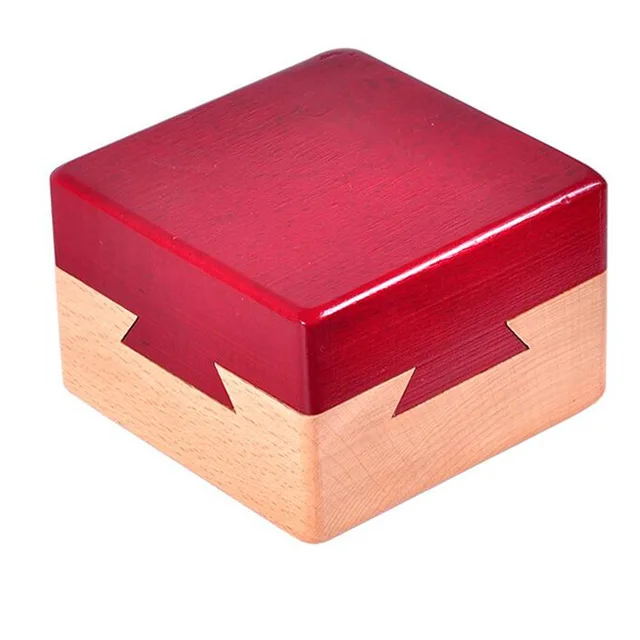 Высокое качество деревянный Magic Box игра головоломка Любань замок игрушки для
