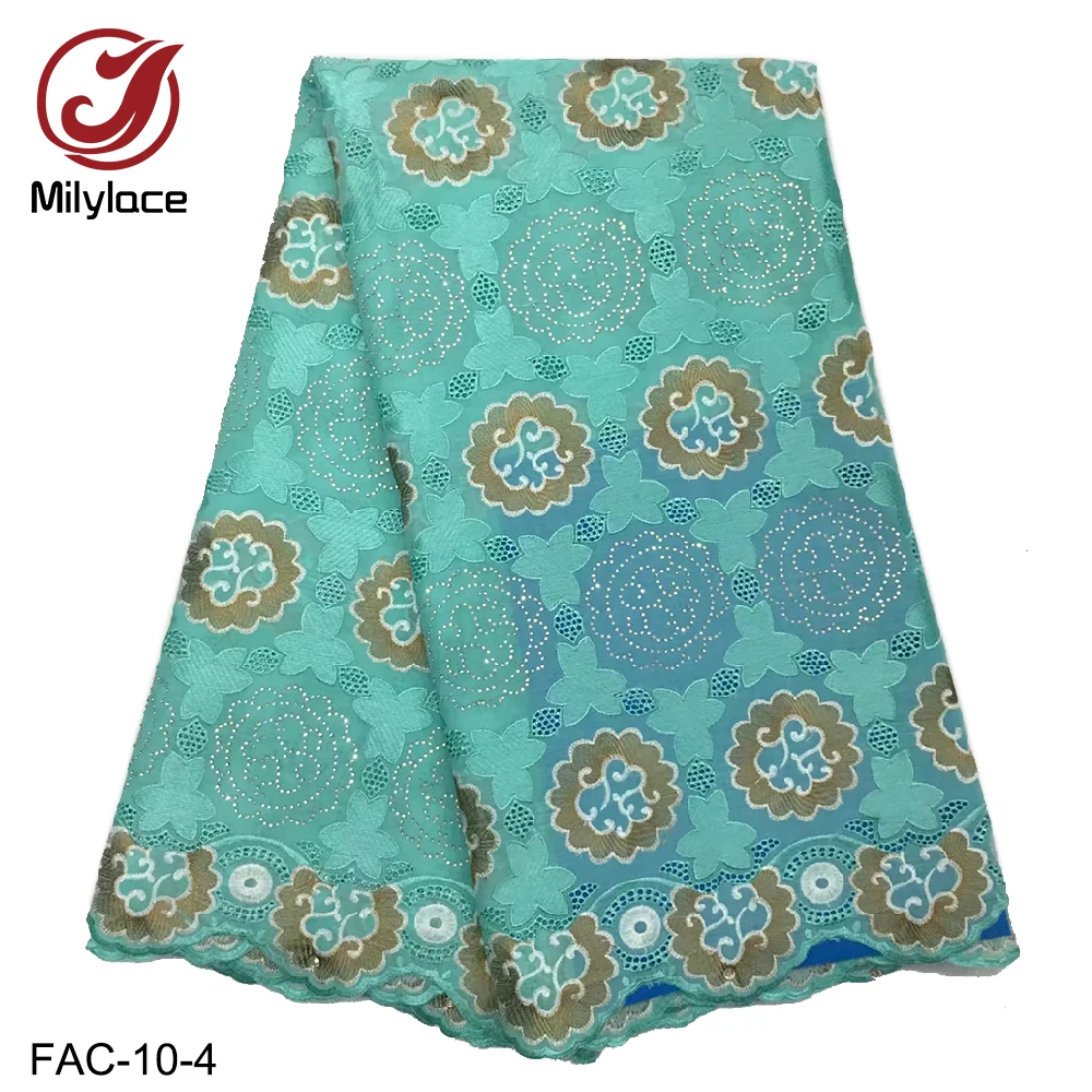 Milylace швейцарская хлопковая вуаль кружевная ткань высокого качества яркая