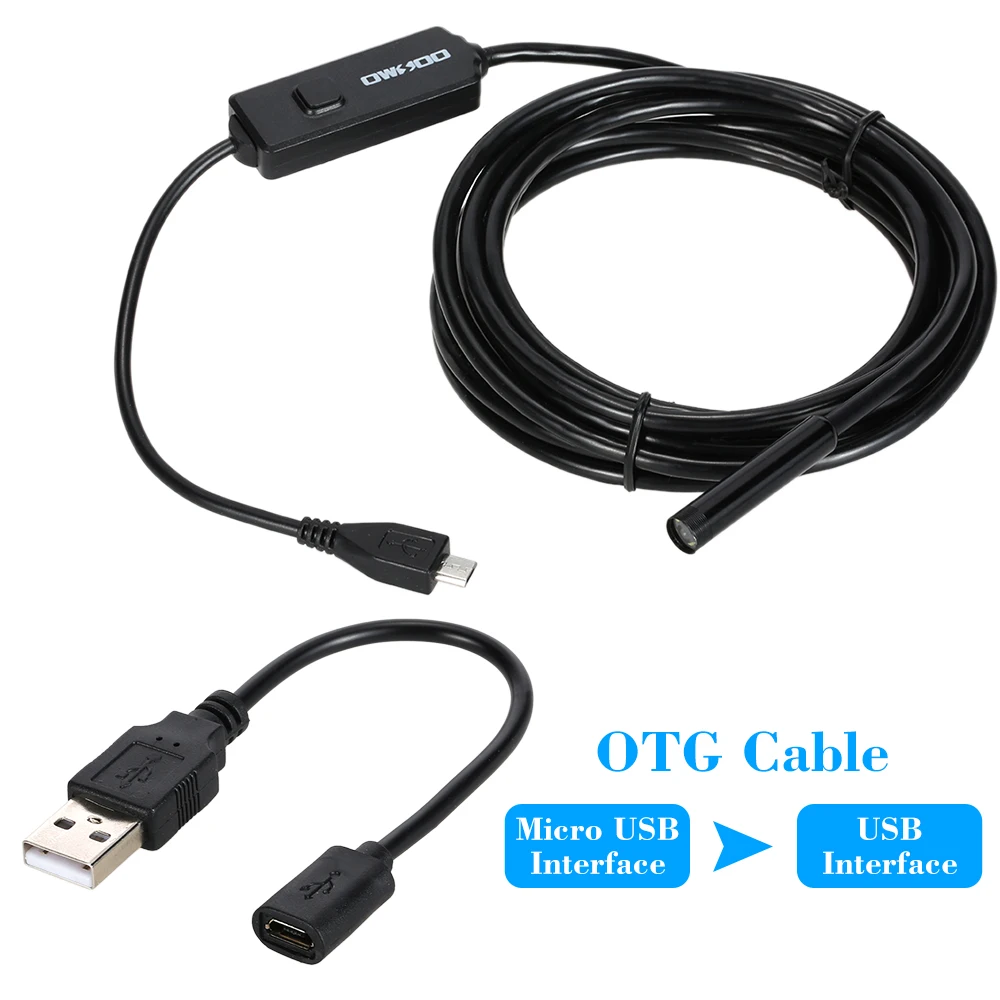 Водонепроницаемый эндоскоп 8 мм 720P IP67 6 светодиодов|cameras camera|camera forcamera for android |