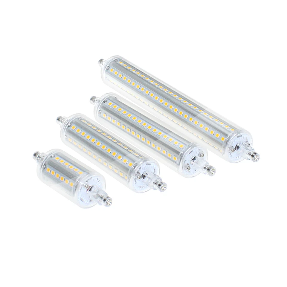 R7S светодиодные лампы 5 Вт 8 10 13 SMD 2835 Светодиодные Лампы Кукурузы 78 118 135 189 мм