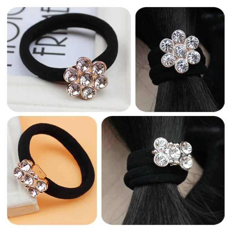 10 шт./лот аксессуары для волос женщин повязка на голову эластичные ленты девочек