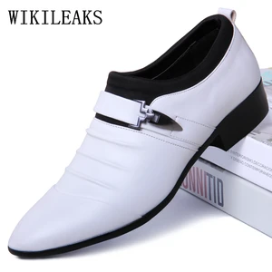 Туфли-оксфорды мужские с острым носком, классические, кожаные, заостренный носок, формальная Свадебная обувь, 2022