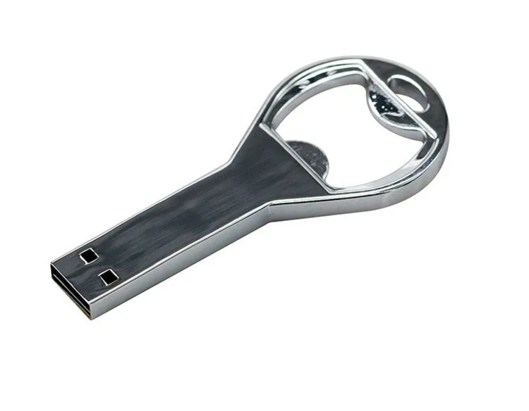 Высокое качество нержавеющая сталь открывалка для бутылок usb флеш накопитель 4 ГБ