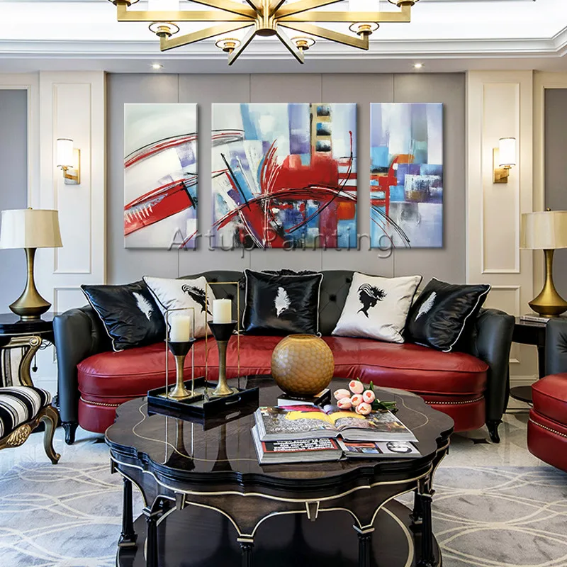 Картина на холсте cuadros decoracion 3 шт. Скандинавская Акриловая картина настенная
