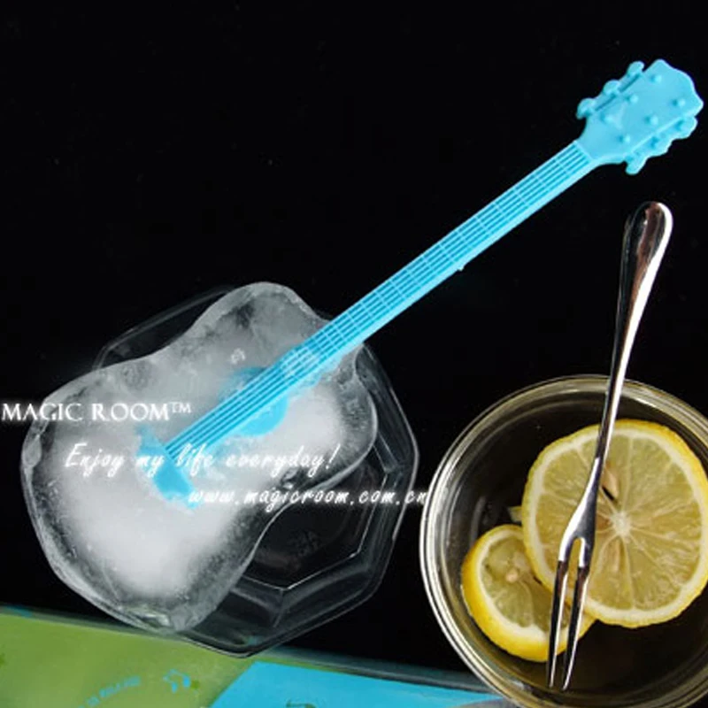 Форма для изготовления мороженого весело гитары три сетки ice cube кухня интимные