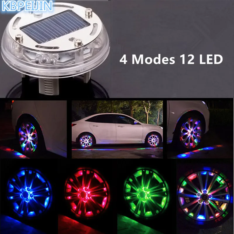 HOT Car Auto Solar LED Power Saving Flash Light Decor for SUBARU Forester Outback impreza Legacy XV 2014 accessories | Автомобили и