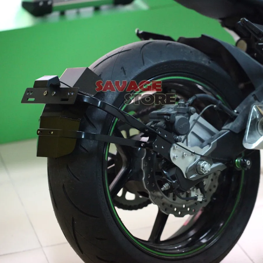 Для мотоцикла KAWASAKI Z800 2013 2014 2015 2016 алюминиевый кронштейн для передних крыльев с