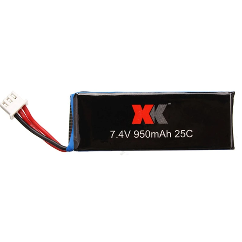 Оригинальные запасные части XK X251 7 4 В 950 мАч 25C батарея для радиоуправляемого