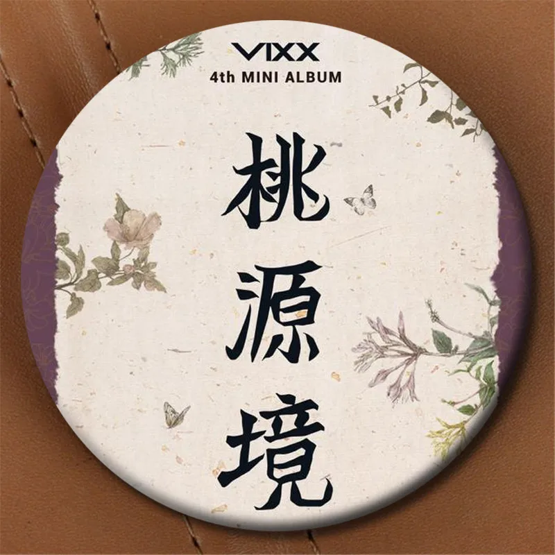 Youpop KPOP VIXX 4th MINI Shangri-La альбом модная брошь, значок на булавке аксессуары для одежды шляпа украшение для рюкзака XZ0618