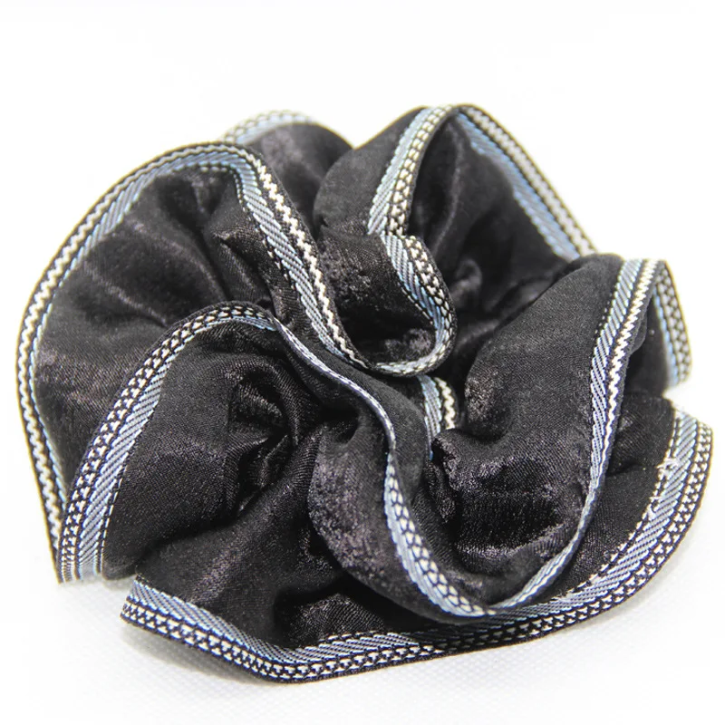 

New arrival Fashion women pretty solid surround Hair bands cute hair scrunchies girl's hair Tie Accessories Ponytail Holder