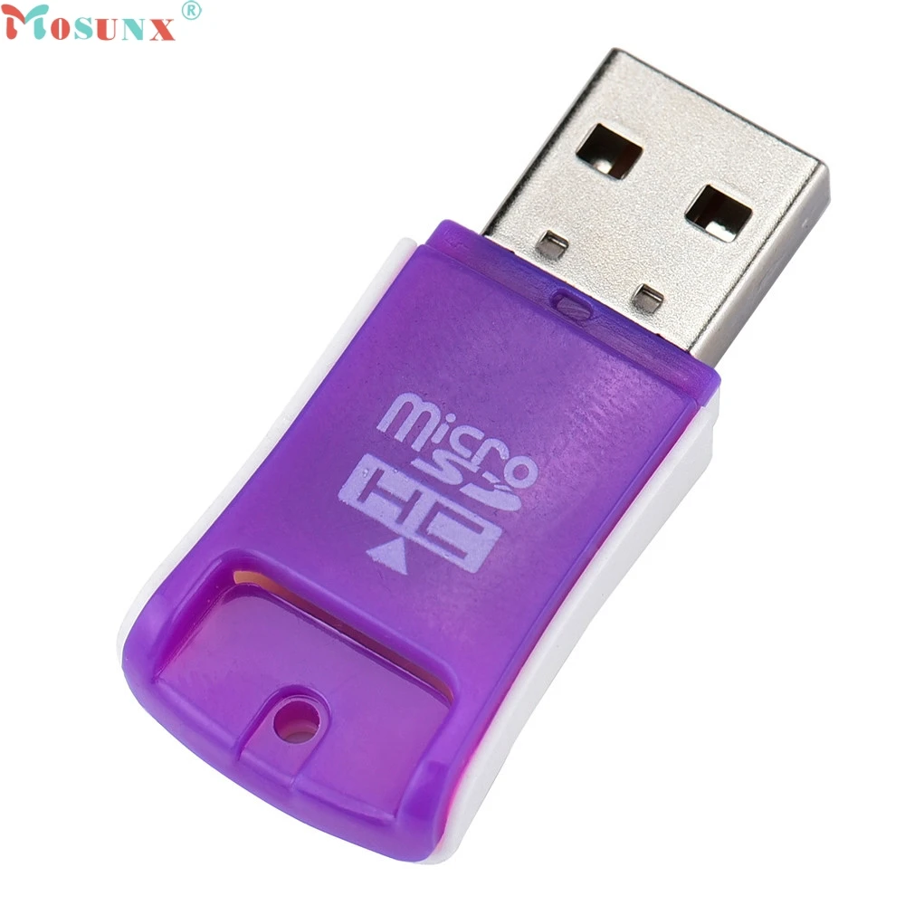 Mosunx заводская цена высокоскоростной мини USB 2 0 Micro SD TF T Flash кардридер адаптер 0307