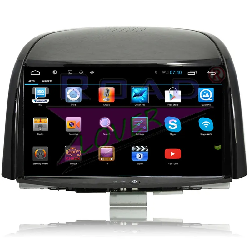 Автомобильный GPS навигатор Roadlover 2 Din Android 6 0 для Koleos 2009 2010 2011 2012 2013 2014 2015 2016