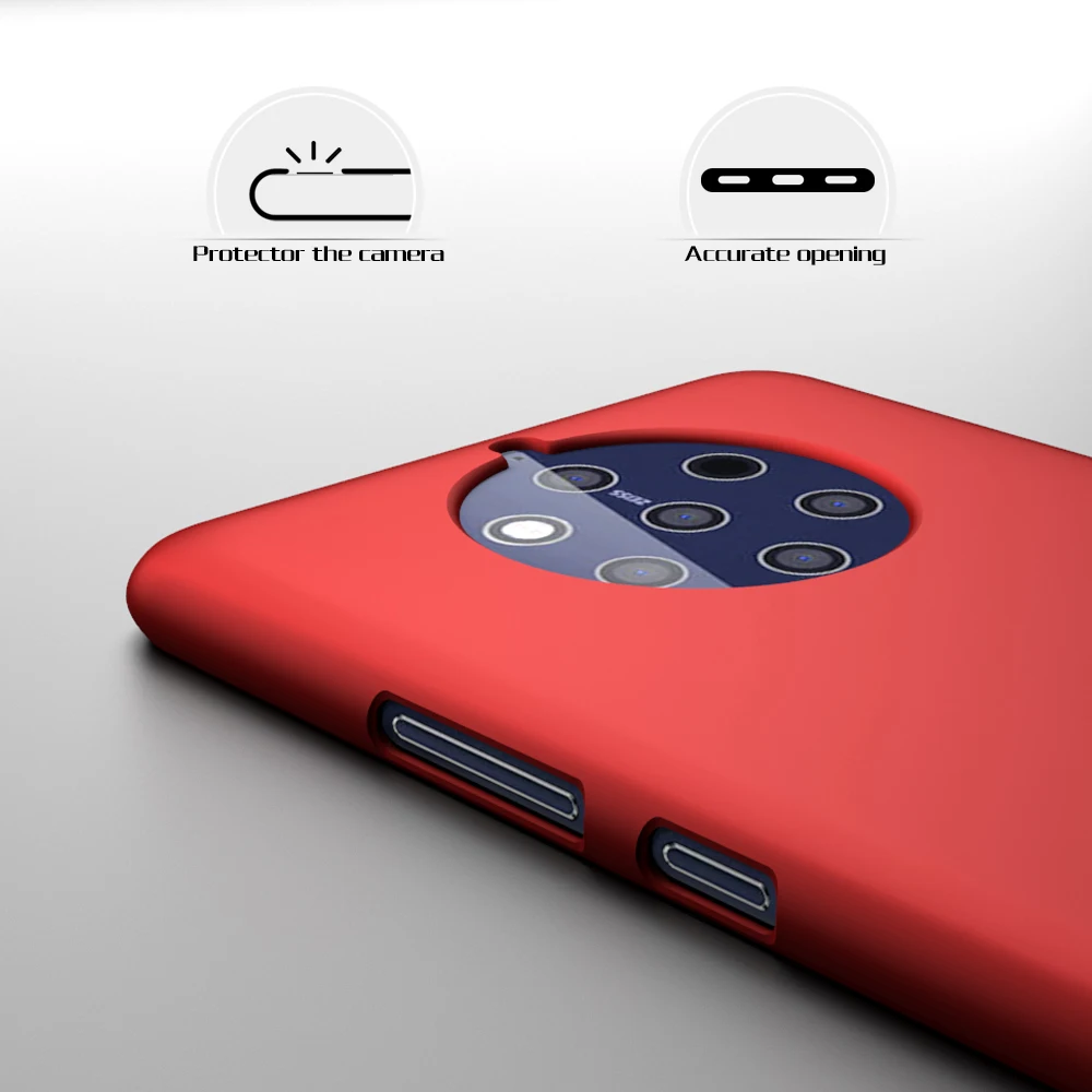 SLEO For Nokia 9 Pureview Case Ultra Thin Hard Plastic Back Cover for Phone Coque Cases |