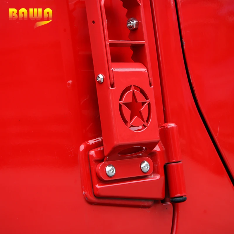 Складная ножная педаль BAWA для Jeep Wrangler JK JL 2007|Панели и обрамление межкомнатных