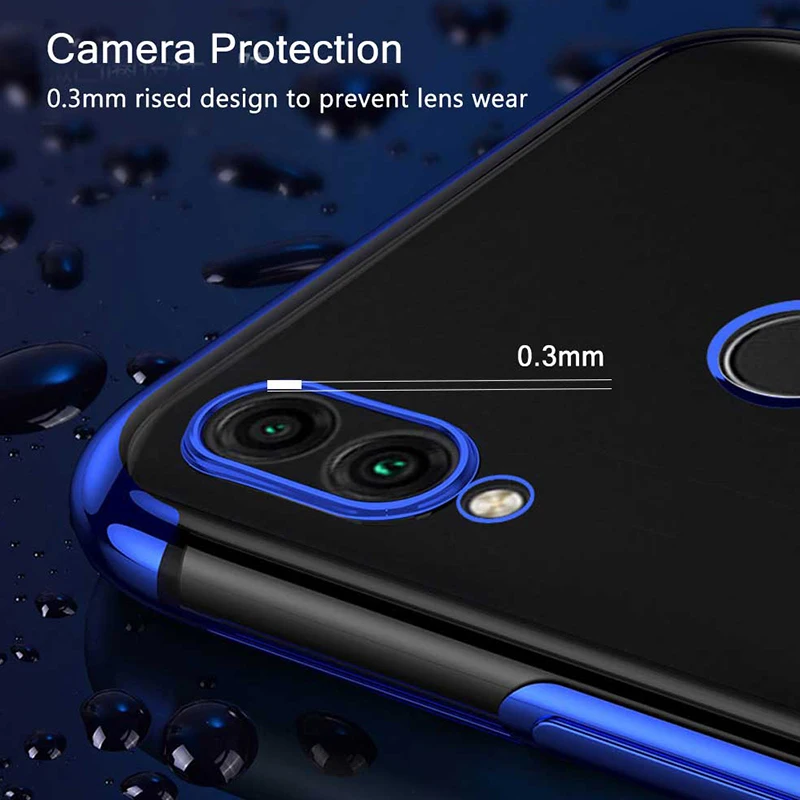 Чехол для Xiaomi Redmi Note 7 Мягкий ТПУ чехол Note7 Xiomi Redmi7 Pro прозрачный силиконовый тонкий