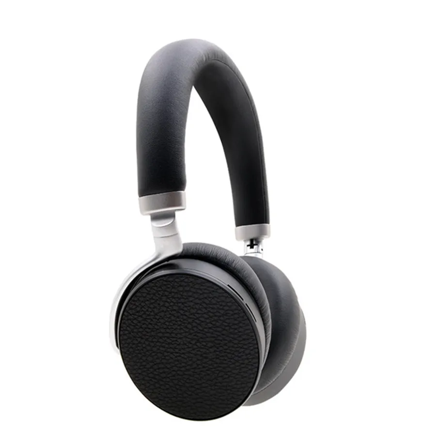 Black VIKEFON ANC Bluetooth 5,0, наушники AptX с низкой задержкой, беспроводные наушники для самолета, активная гарнитура с шумоподавлением, большая 400 мА/ч - Цвет: Black