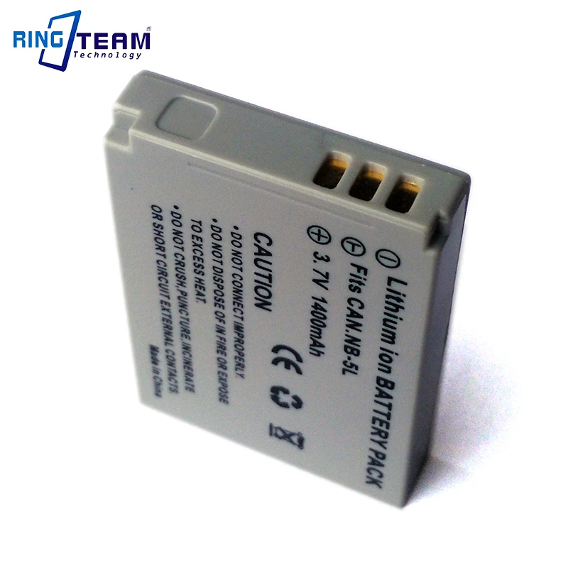2 шт./лот цифровой Батарея NB5L NB-5L зум-объектив для Canon PowerShot камеры SD970 SD990 SX200 SX210 SX230 S100 910 900 820 810 is ELPH IXY