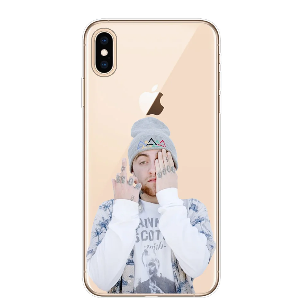 Чехол Macs Miller силиконовый мягкий чехол для телефона iPhone X накладка 5 5s SE 6 6splus 7 8 Plus XR