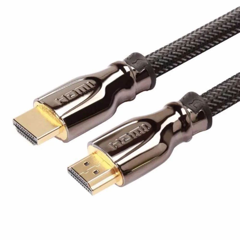 EDAL Плетеный Ультра HD HDMI кабель V2.0 высокоскоростной HDTV 4K кабели 1 м 2 3 5 м|Кабели HDMI| |