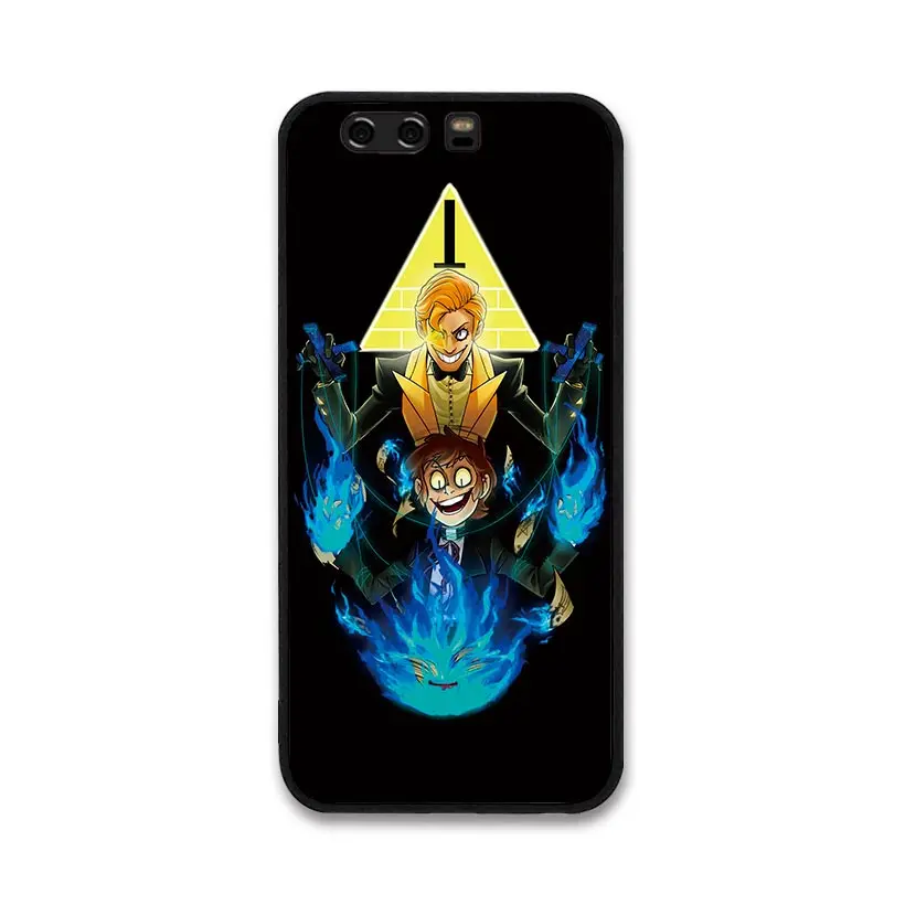 Cute Gravity Falls Bill Cipher shell For HUAWEI P10 lite P20 P30 nova 2 PLUS mate 8 9 10 20 Natural Truth Cases | Мобильные телефоны