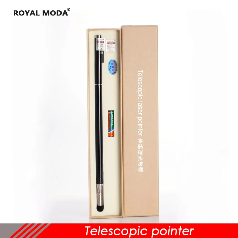 Новая красная лазерная телескопическая указка с фетровой сенсорной ручкой для